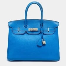 Hermès — Hermes Birkin 35 Palladium Finish Hydra — Handbag — resale