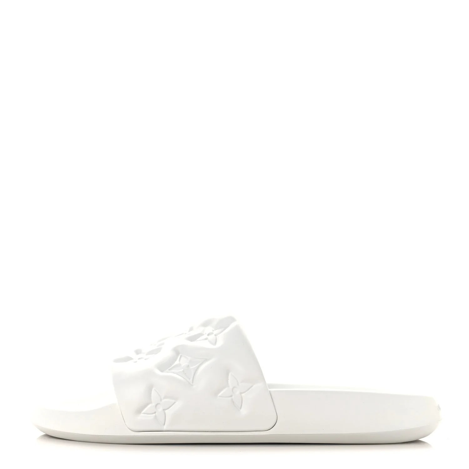 Louis Vuitton — Embossed Waterfront Mules 11 — Designer Shoe — resale