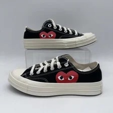Converse — Converse Size 6 Chuck Taylor All Star 70 OX Comme des Garcons (A08796C) — Sneaker — resale