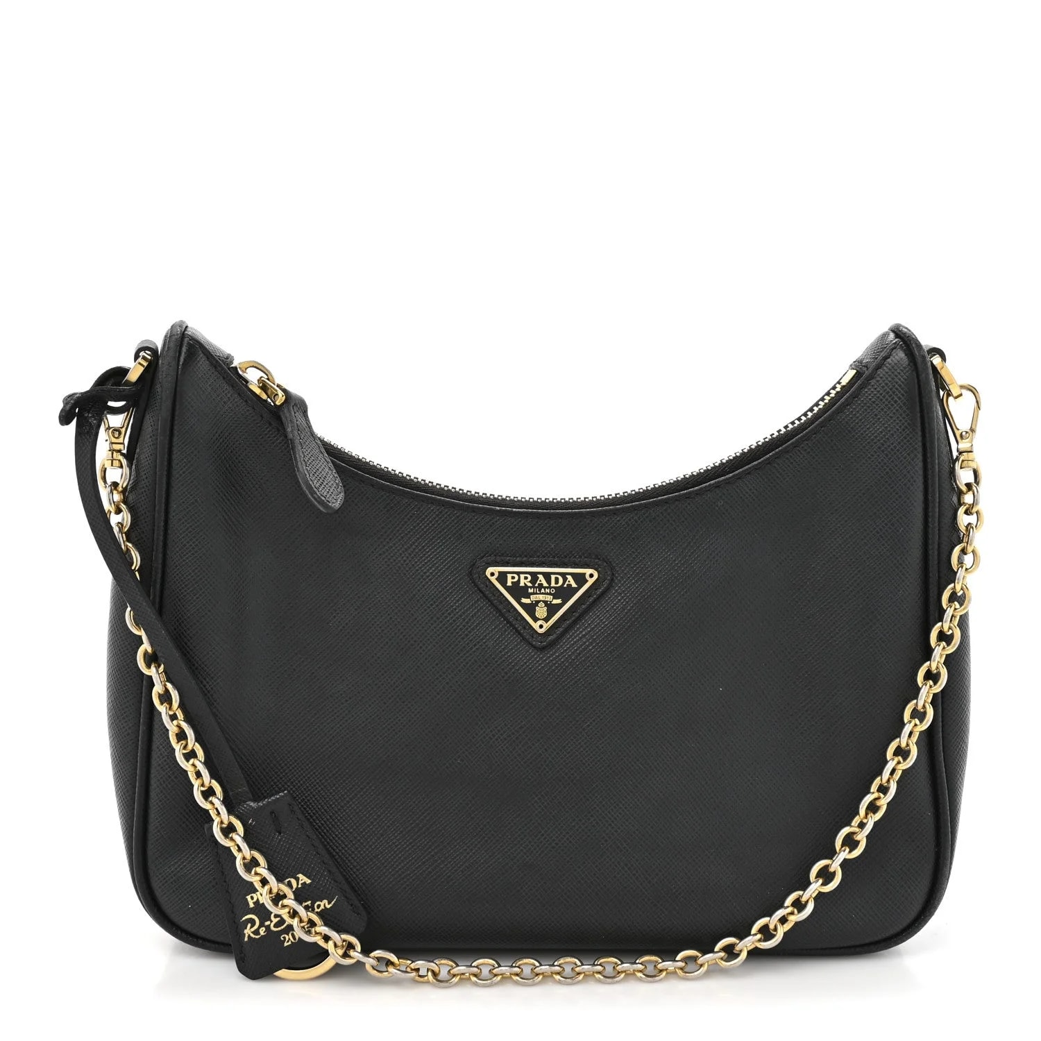 Prada — Lux Re-Edition 2005 Mini Celeste — Handbag — resale