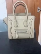 Celine — Celine Luggage Shopper Dune Greige From Japan — Handbag — resale
