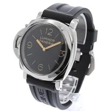 Panerai — Officine Panerai Luminor 1950 Left Hand 3 Days PAM00557 47mm SS Black #C21631 — Watch — resale