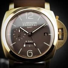Panerai — Panerai Luminor 1950 GMT 8 Days PAM00289 18K Rose Gold 44mm — Watch — resale