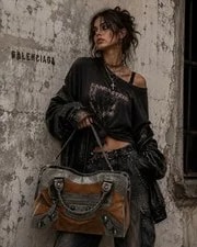 Balenciaga — Balenciaga Motocross Classic City Giant Top Handle — Handbag — resale
