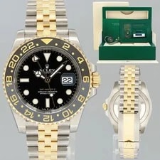 Rolex — 2024 NEW Papers Rolex 126713GRNR GMT Master II "Zombie" Gold Two Tone Jubilee — Watch — resale