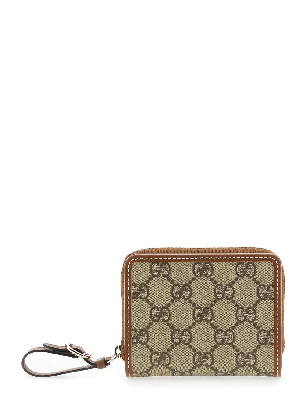 Gucci — Gucci With Snap Button and Zip Closure Wallet — — Handbag — resale