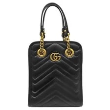 Gucci — Gucci GG Marmont Quilted 2WAY 696123 With Box #HDB501 — Handbag — resale