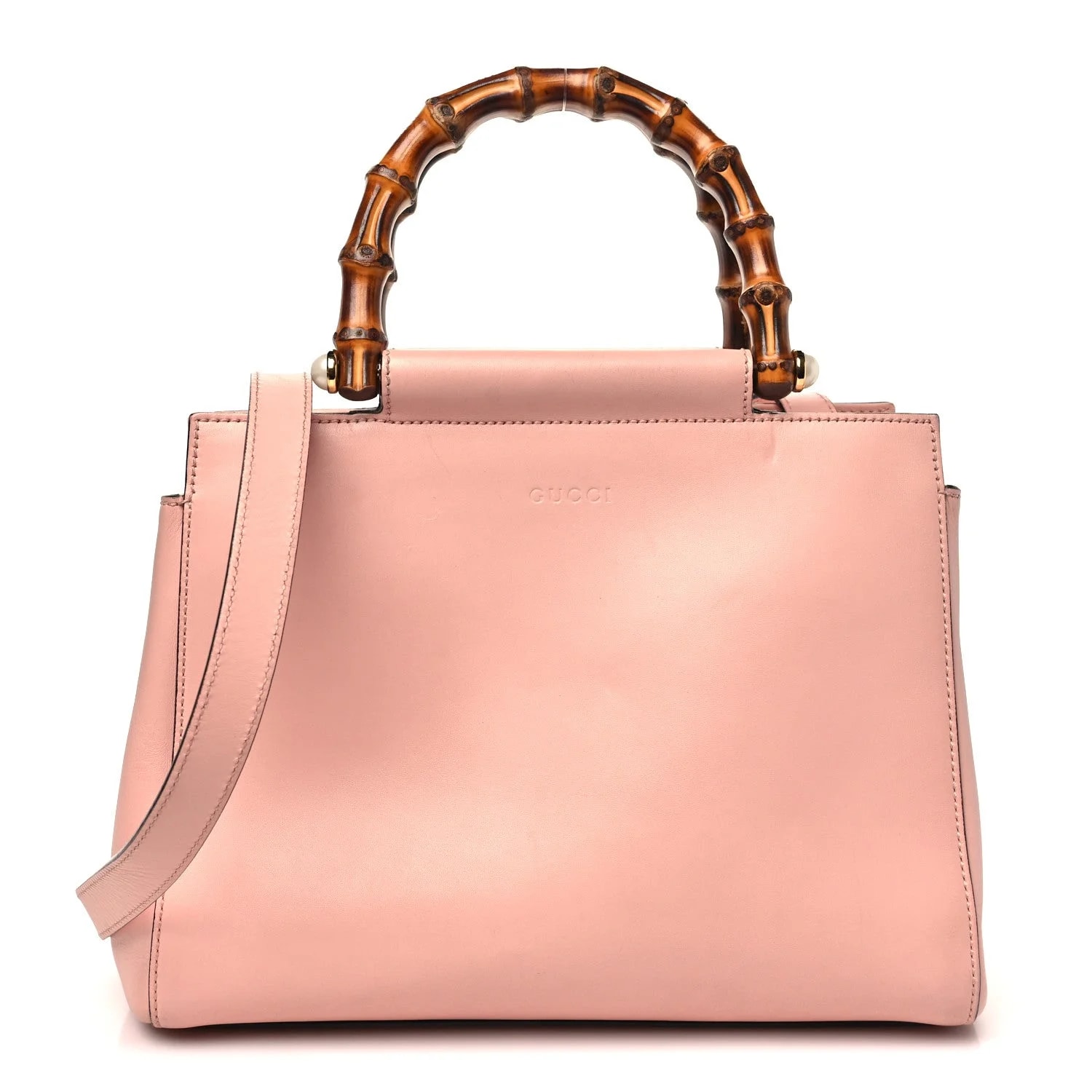 Gucci — Bamboo Small Nymphaea Top Handle Perfect — Handbag — resale