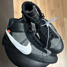 Off-White — Blazer Mid Off-white Grim Reaper Size 11 (NO BOX) AA3832-001 — Sneaker — resale