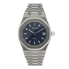Audemars Piguet — Audemars Piguet Royal Oak 14790ST Blue Dial Box Papers — Watch — resale