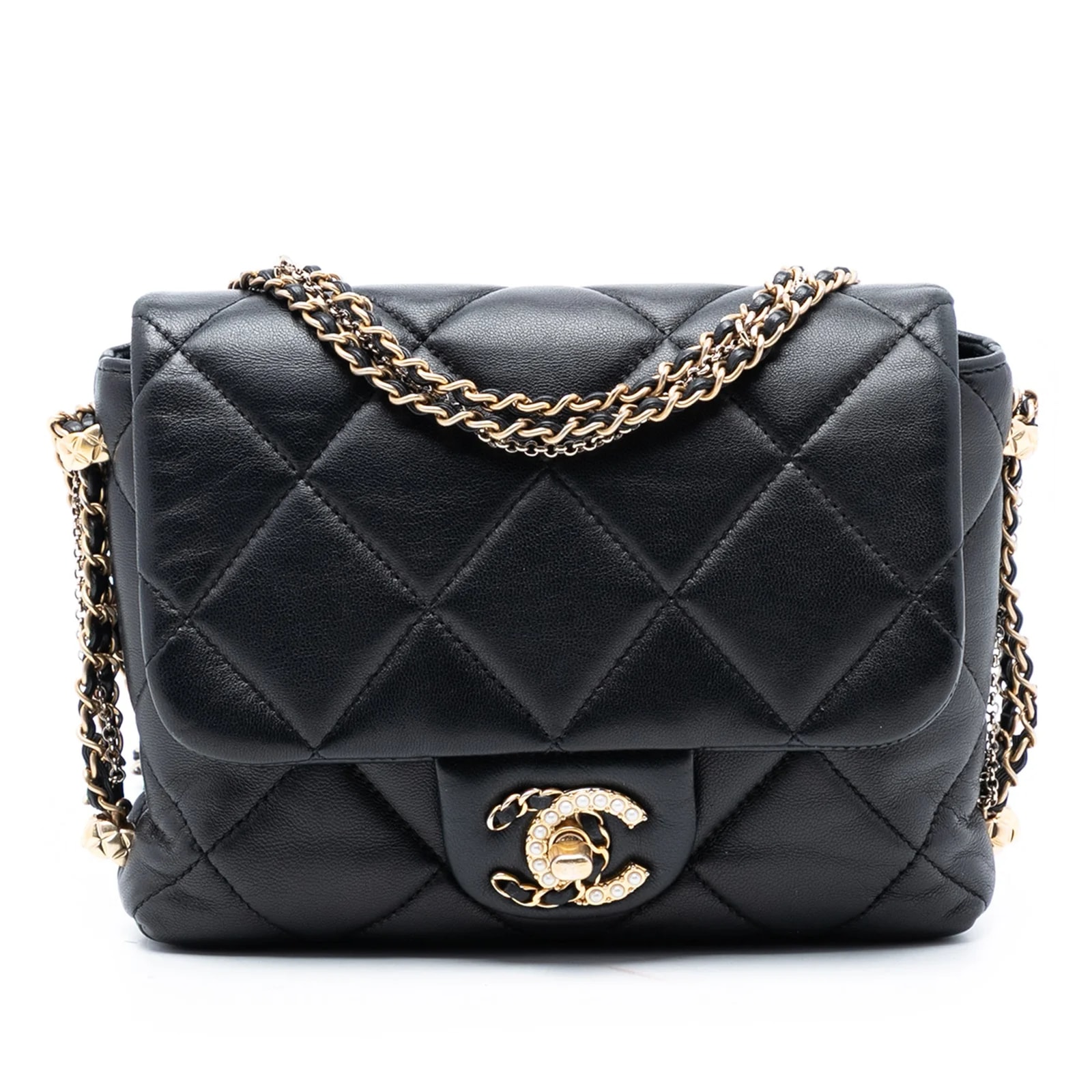 Chanel — Crush Flap With Chain — Handbag — resale