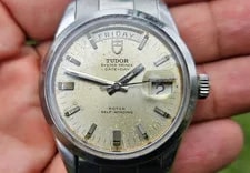 Tudor — Tudor 7017/0 Date Day Jumbo Oyster Prince 38mm Recent Service — Watch — resale