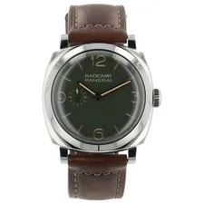 Panerai — Panerai Radiomir Green Dial Stainless Steel 45mm Automatic ’S PAM009995 — Watch — resale