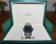 Rolex — Rolex Oyster Perpetual 41mm Black Dial W — Watch — resale