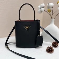 Prada — Prada Panier Bucket Mini Crossbody Auth — Handbag — resale
