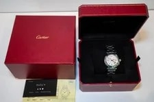 Cartier — Cartier Pasha C Date 2377 - Silver Global Design; Automatic W/ Box — Watch — resale
