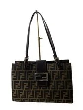 Fendi — Fendi Inside Peeling Mamma Baguette Allover Pattern — Handbag — resale