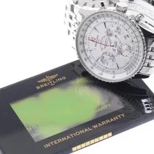 Breitling — Breitling Navitimer Montbrillant AB0130 39mm SS Silver Dial Automatic #C027 — Watch — resale