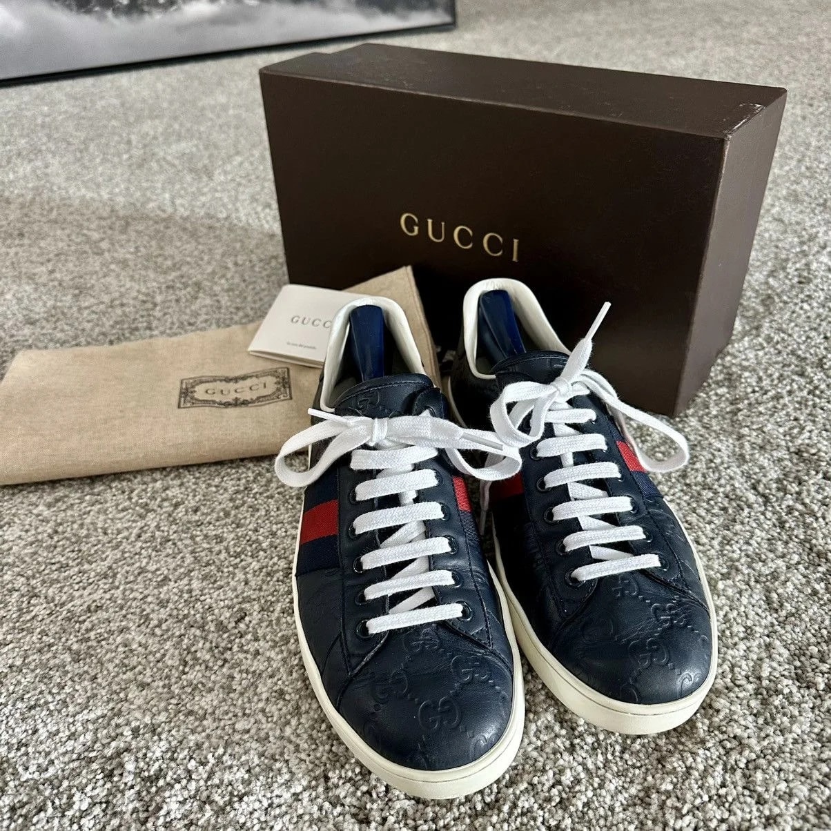 Gucci — Gucci Ace GG US9 EU42 UK8 — Sneaker — resale