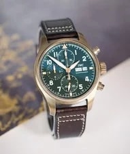 IWC — IWC Pilot Spitfire Chronograph Bronze | IW371702 - An Unworn 2021 Full Set - NOS — Watch — resale