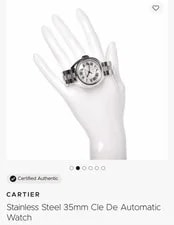 Cartier — Cartier Cle de Automatic 35mm — Watch — resale