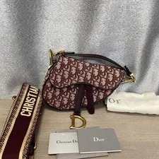 Dior — Dior Saddle Embroidered Classic Mini #4R1K — Handbag — resale