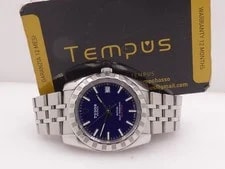 Tudor — Tudor Classic Date 21010 Box&papers '2012 Blue Dial Automatic Steel — Watch — resale