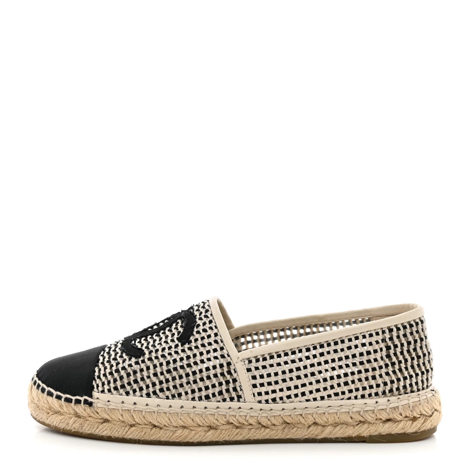 Chanel — Grosgrain CC Espadrilles 40 — Designer Shoe — resale