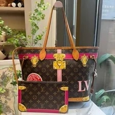 Louis Vuitton — Louis Vuitton Neverfull Treasure Doodle Sticker Medium AT — Handbag — resale