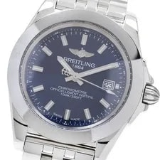 Breitling — Breitling Galactic W71330 Date Navy Dial Quartz Watch_934197 — Watch — resale