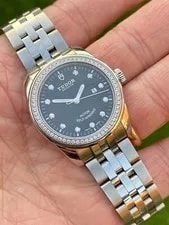Tudor — Tudor Glamour Ref 53020 68030 Diamonds Bezel Box Papers Card 31mm — Watch — resale