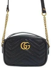 Gucci — Gucci GG Marmont Mini 448065 Chain — Handbag — resale
