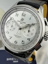 Breitling — NEW Breitling Premier B09 Chronograph Manual Silver AB0930371G1P1 — Watch — resale
