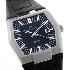 IWC — IWC Da Vinci IW546101 Automatic Cal.80111 Black Dial Leather — Watch — resale