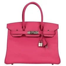 Hermès — Hermès Birkin 30 Shocking With Palladium — Handbag — resale