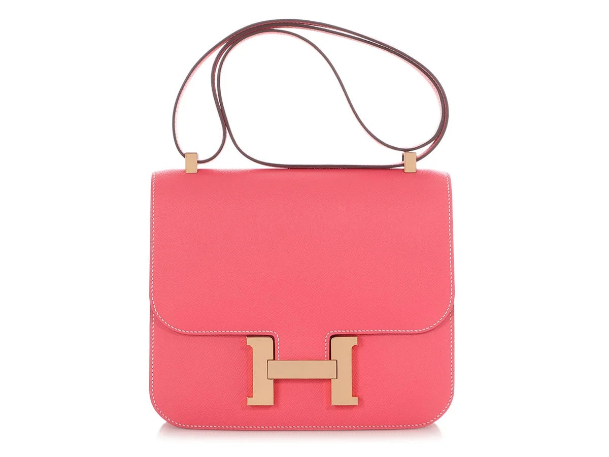 Hermès — Hermès SO Azalée and Trench Constance 24 — Handbag — resale