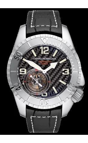 Worldofluxuryus — Girard Perregaux Sea Hawk Tourbillon Titanium — Watch — resale