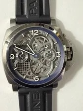 Panerai — Panerai Luminor 1950 "Lo Scienziato" Tourbillon GMT Skeleton — Watch — resale