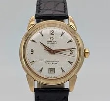 Omega — Omega Seamaster Calendar Ref. OJ 2627 SC 14K Gold Automatic Ø34.5mm 1954 #3038 — Watch — resale