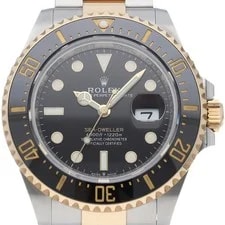 Rolex — Rolex Sea-Dweller 126603 K18YG/Stainless Steel mensWatch Black — Watch — resale