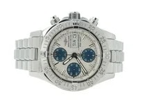Breitling — Breitling Superocean Chrono A1334011/G549 A13340 Silver Blue Dial Automatic 4... — Watch — resale