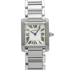 Cartier — Cartier Tank Francaise SM W51008Q3 Silver 742628 — Watch — resale