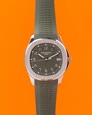Patek Philippe — Patek Philippe Aquanaut 42.2mm 5168G White Gold Green Dial 2021 — Watch — resale