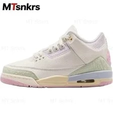 Air Jordan — Air Jordan 3 Retro GS 'Spring Is ' Basketball Shoes New — Sneaker — resale