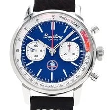 Breitling — Breitling Top Time B01 Shelby Cobra AB01763A1C1X1 Automatic 41mm Box Papers Blue — Watch — resale