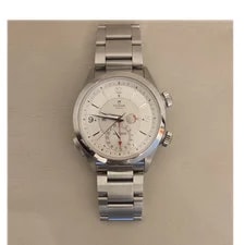 Tudor — Tudor Heritage Advisor 79620T Titanium Alarm Silver Box Booklet — Watch — resale