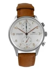 IWC — IWC Portugieser IW371401 Chronograph Stainless Steel 41mm Automatic — Watch — resale