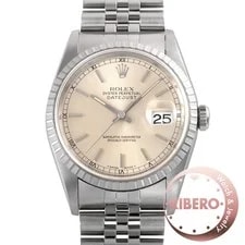 Rolex — Rolex Datejust 16220 S Number Patina Tritium Stainless With Box — Watch — resale