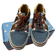 VANS — Vans Old Skool Toy Story Woody Cow Print VN0A31Z9LU4 9 — Sneaker — resale