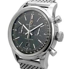 Breitling — S Breitling Transocean Chronograph 38 S Automatic Date Black Dial A — Watch — resale